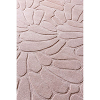 Laura Ashley Coleby Petals Chalk Pink 078802 Designer Wool Rug - 4