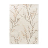 Laura Ashley Pussy Willow Dove Grey 079804 Designer Wool Viscose Rug - 1