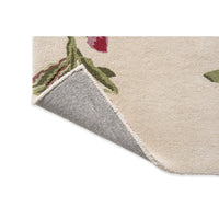 Laura Ashley Summer Palace Cranberry - Grape 081200 Designer Wool Viscose Rug - 8