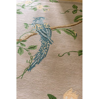 Laura Ashley Summer Palace Truffle - Seaspray 081201 Designer Wool Viscose Rug - 4
