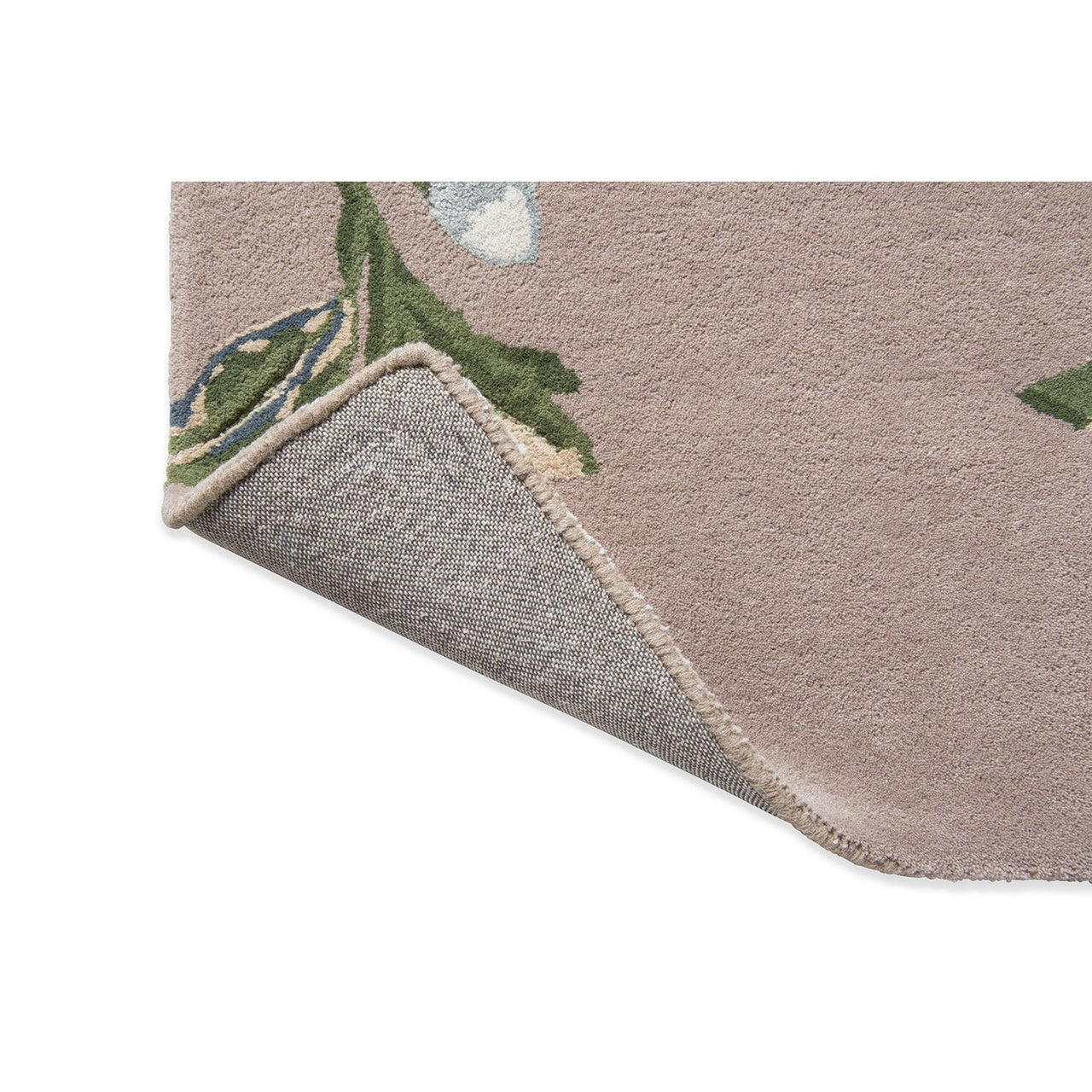 Laura Ashley Summer Palace Truffle - Seaspray 081201 Designer Wool Viscose Rug - 7