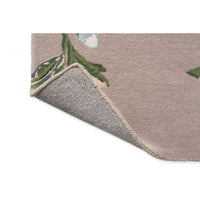 Laura Ashley Summer Palace Truffle - Seaspray 081201 Designer Wool Viscose Rug - 7