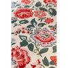 Laura Ashley Wendling Floral Poppy Red 083100 Designer Wool Rug - 5