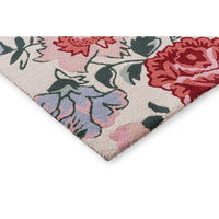 Laura Ashley Wendling Floral Poppy Red 083100 Designer Wool Rug - 7