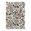 Laura Ashley Wendling Floral Heather Purple 083104 Designer Wool Rug - 1