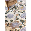 Laura Ashley Wendling Floral Heather Purple 083104 Designer Wool Rug - 3