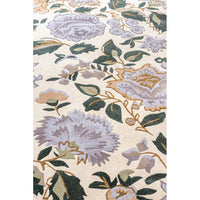 Laura Ashley Wendling Floral Heather Purple 083104 Designer Wool Rug - 6