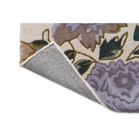 Laura Ashley Wendling Floral Heather Purple 083104 Designer Wool Rug - 9