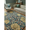 Morris & Co Pimpernel Indigo 028818 Designer Wool Rug - 3