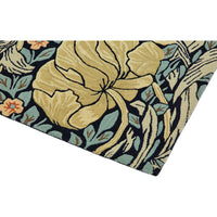 Morris & Co Pimpernel Indigo 028818 Designer Wool Rug - 6