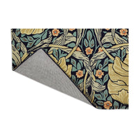 Morris & Co Pimpernel Indigo 028818 Designer Wool Rug - 7