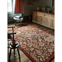 William Morris Trent Red House 127503 Designer Wool Rug - 3