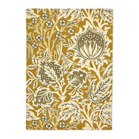 Morris & Co Elmcote Gold 127806 Designer Wool Rug - 1