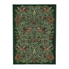 Morris & Co Bird Tump Green 128307 Designer Wool Rug - Rugs Of Beauty - 1