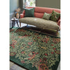 Morris & Co Bird Tump Green 128307 Designer Wool Rug - Rugs Of Beauty - 2
