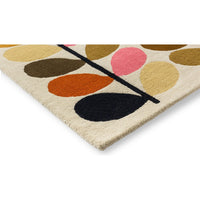 Orla Kiely Multi Stem Autumn 059503 Designer Wool Rug - Rugs Of Beauty - 5
