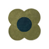 Orla Kiely Flower Forest 061307 Designer Wool Rug - Rugs Of Beauty - 1