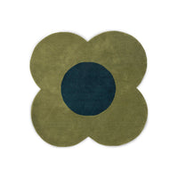 Orla Kiely Flower Forest 061307 Designer Wool Rug - Rugs Of Beauty - 1