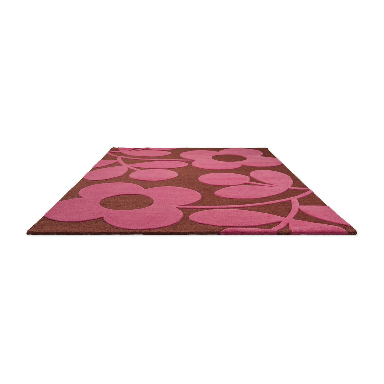 Orla Kiely Sprig Stem Paprika 063900 Designer Wool Rug - Rugs Of Beauty - 4