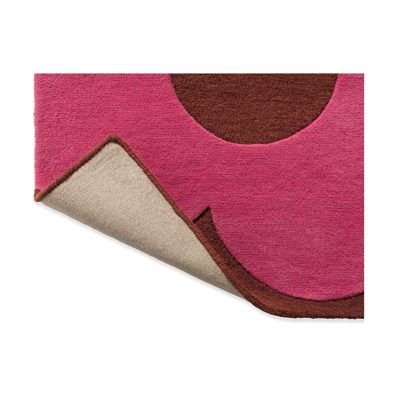 Orla Kiely Sprig Stem Paprika 063900 Designer Wool Rug - Rugs Of Beauty - 6