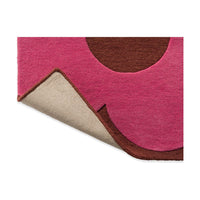 Orla Kiely Sprig Stem Paprika 063900 Designer Wool Rug - Rugs Of Beauty - 6