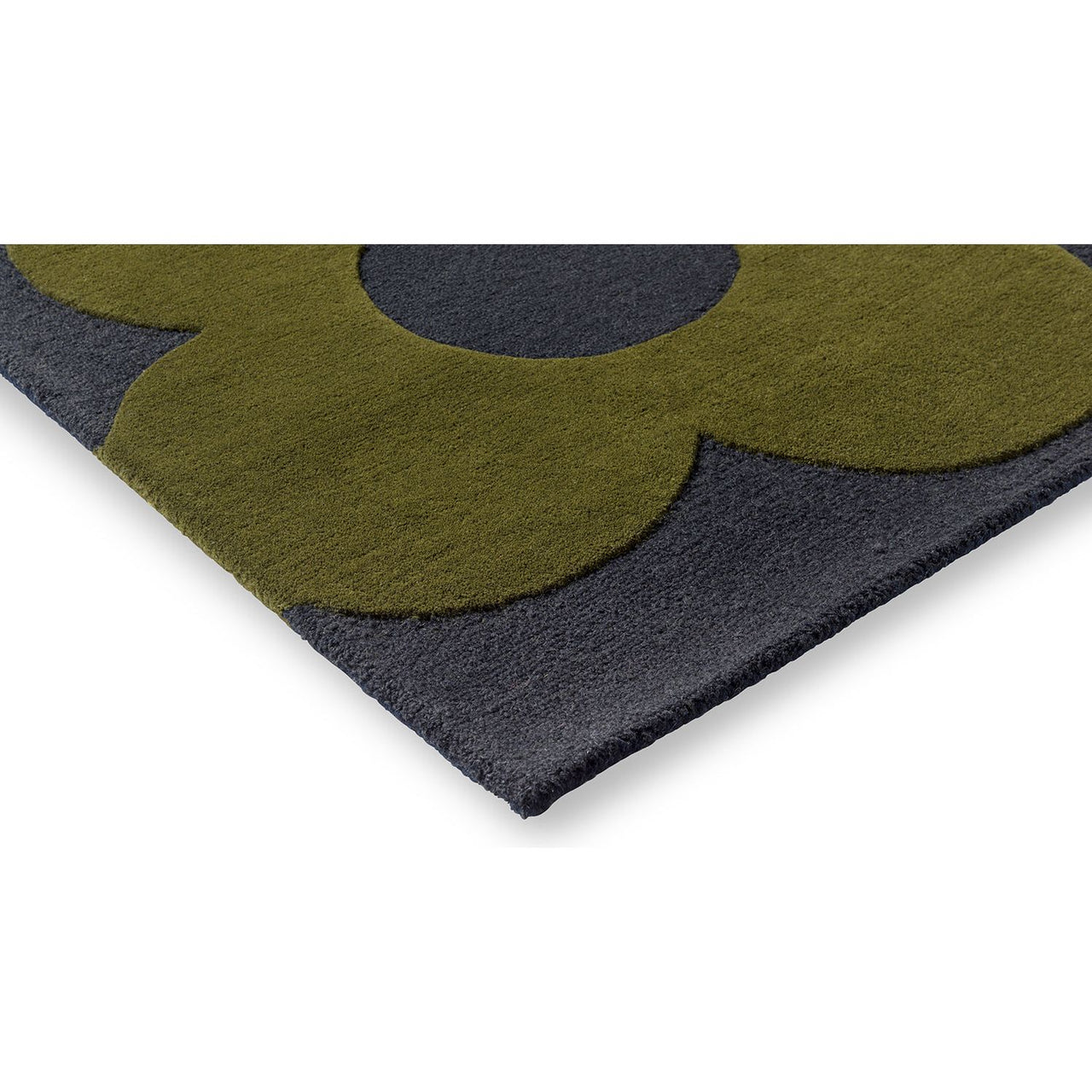 Orla Kiely Sprig Stem Marine 063908 Designer Wool Rug - Rugs Of Beauty - 5