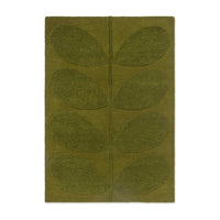 Orla Kiely Solid Stem Fern 158307 Designer Wool Rug - Rugs Of Beauty - 1
