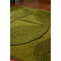 Orla Kiely Solid Stem Fern 158307 Designer Wool Rug - Rugs Of Beauty - 4