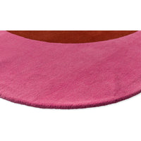 Orla Kiely Flower Spot Pink/Red 158400 Designer Wool Rug - Rugs Of Beauty - 4