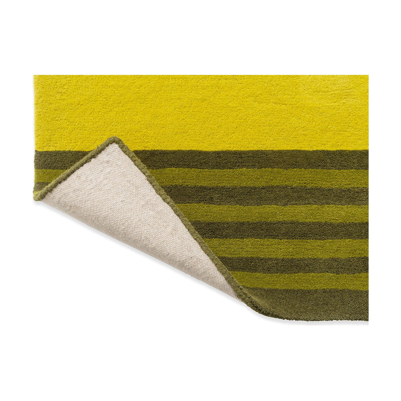 Orla Kiely Striped Tulip Seagrass 160307 Designer Wool Rug - Rugs Of Beauty - 6