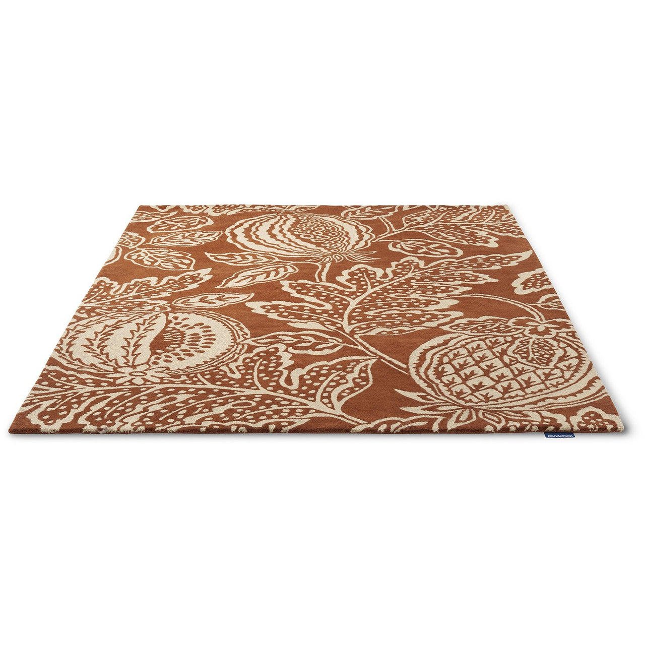 Sanderson Cantaloupe Orange 145203 Designer Wool Rug - Rugs Of Beauty - 2