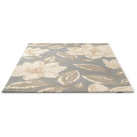 Sanderson Grandiflora Grey 145604 Designer Wool Rug - Rugs Of Beauty - 2