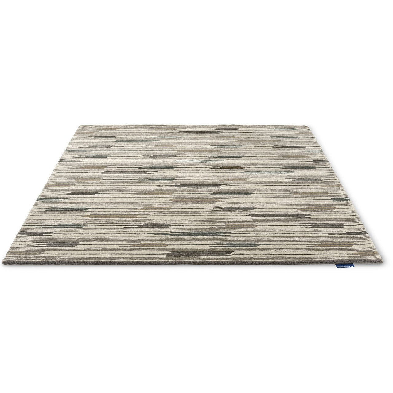 Sanderson Ishi Slate Charcoal 146004 Designer Wool Viscose Rug - Rugs Of Beauty - 5