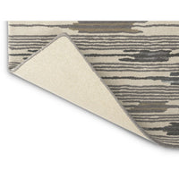 Sanderson Ishi Slate Charcoal 146004 Designer Wool Viscose Rug - Rugs Of Beauty - 7