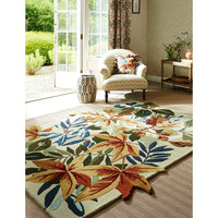 Sanderson Robin's Wood Russet Brown 146501 Designer Wool Rug - Rugs Of Beauty - 3