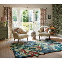 Sanderson Robin's Wood Forest Green 146508 Designer Wool Rug - Rugs Of Beauty - 2