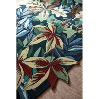 Sanderson Robin's Wood Forest Green 146508 Designer Wool Rug - Rugs Of Beauty - 5