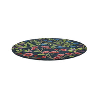 Sanderson Foraging Indigo Round 146618 Designer Wool Rug - Rugs Of Beauty - 6
