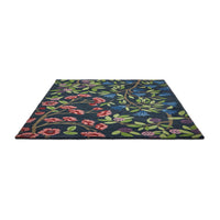 Sanderson Foraging Indigo 146618 Designer Wool Rug - Rugs Of Beauty - 6