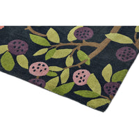 Sanderson Foraging Indigo 146618 Designer Wool Rug - Rugs Of Beauty - 7