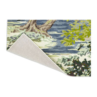 Sanderson Ancient Canopy Forest Green 146708 Designer Wool / Viscose Rug - Rugs Of Beauty - 8