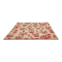 Sanderson Woodland Glade Linen/Russet Brown 146801 Designer Wool Rug - Rugs Of Beauty - 6