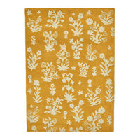 Sanderson Woodland Glade Gold 146806 Designer Wool Rug - Rugs Of Beauty - 1