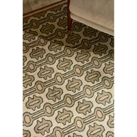 Sanderson Matmi Avocado 148107 Designer Pet / Wool Rug - 4