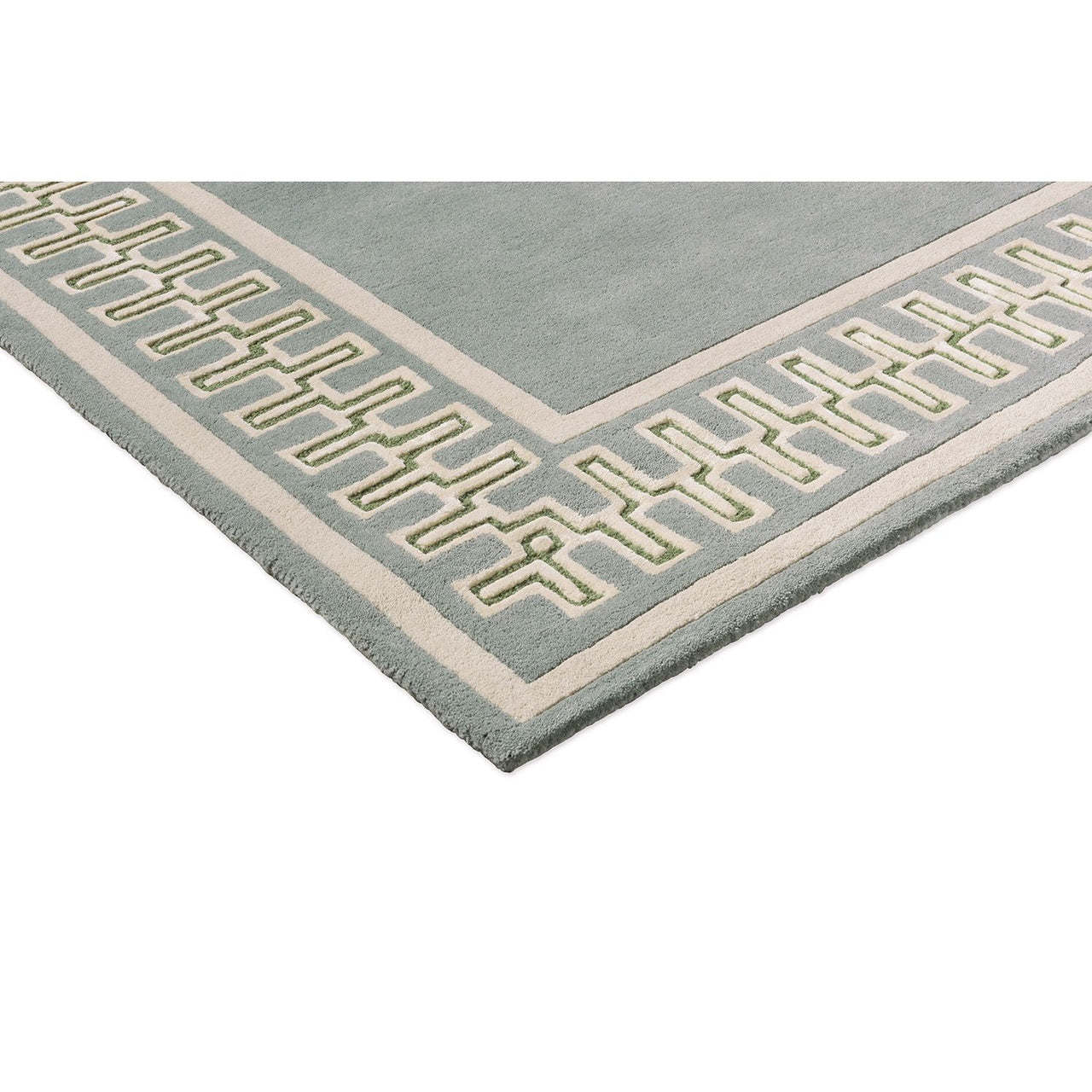 Sanderson Linnean Porcelain 148408 Designer Wool Viscose Rug - 6