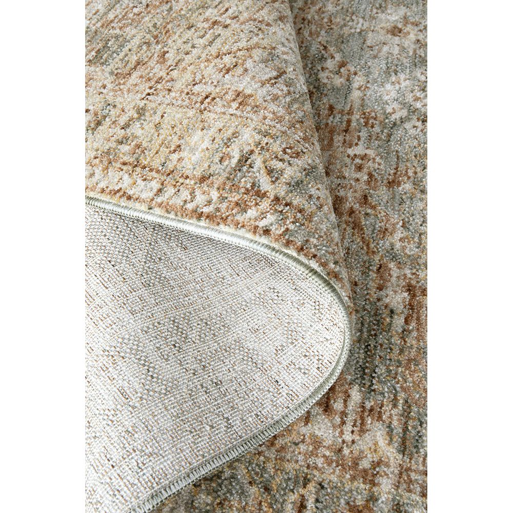 Qebui 3325 Multi Coloured Transitional Medallion Runner Rug - Rugs Of Beauty - 7