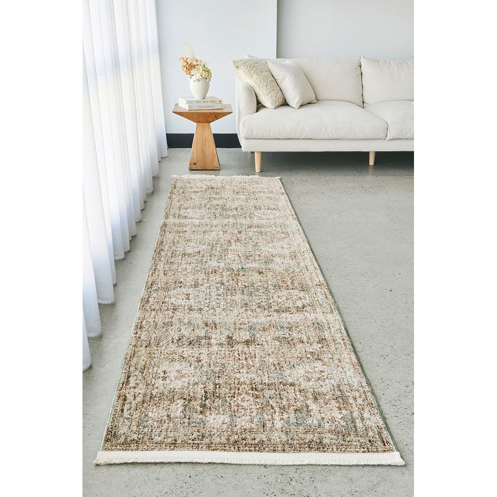 Qebui 3325 Multi Coloured Transitional Medallion Rug - Rugs Of Beauty - 9
