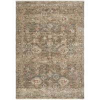 Qebui 3325 Multi Coloured Transitional Medallion Rug - Rugs Of Beauty - 1