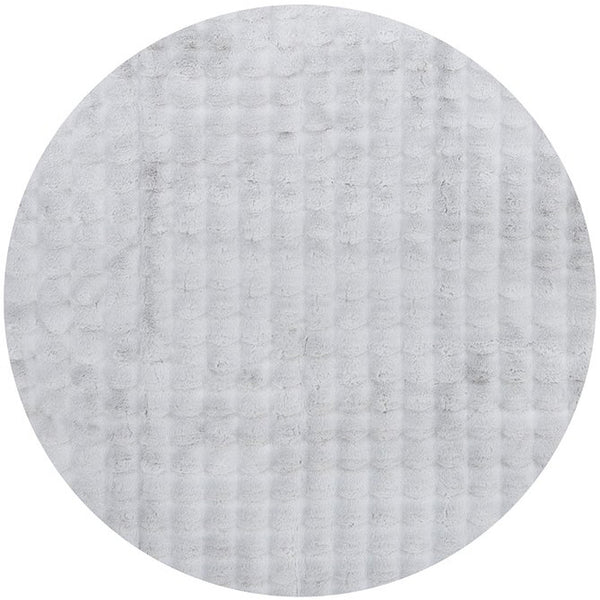 Tara 1723 Silver Modern Machine Washable Round Rug - Rugs Of Beauty - 1