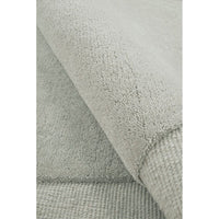 Aspley Light Silver Grey Modern Curved Wool Rug - Rugs Of Beauty - 7